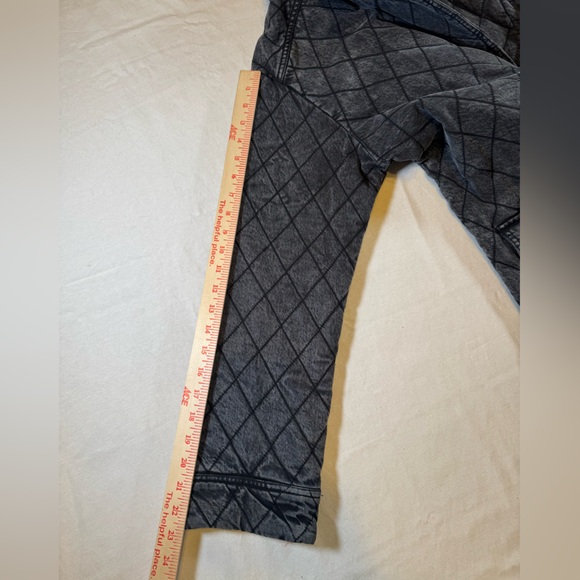 Young Fabulous & Broke Gray/ Charocoal Quilted Blazer Jacket - Picture 8 of 10